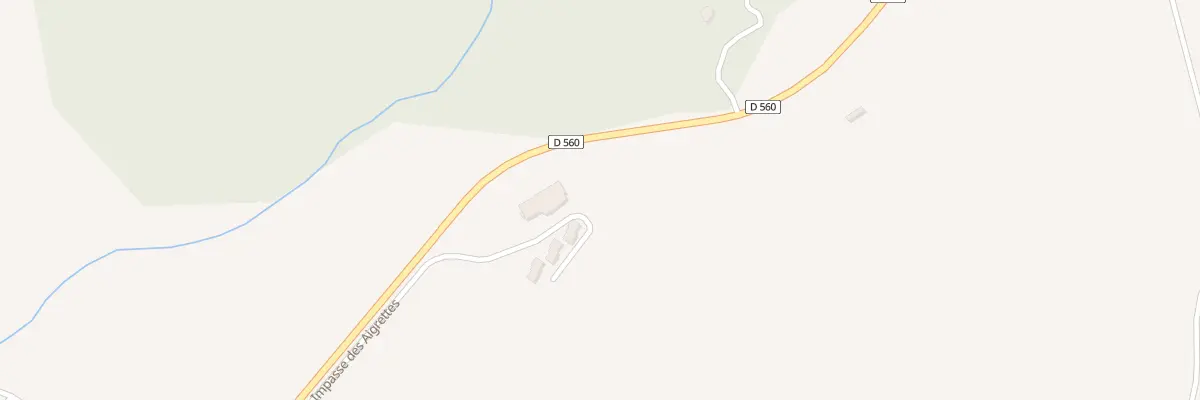 Plan du 5394 La Bourguigonne à Brue-Auriac