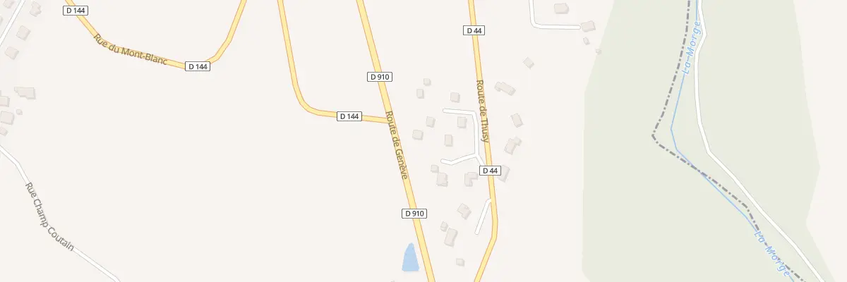 Plan du 80 Che du Bois Lamboret à Versonnex