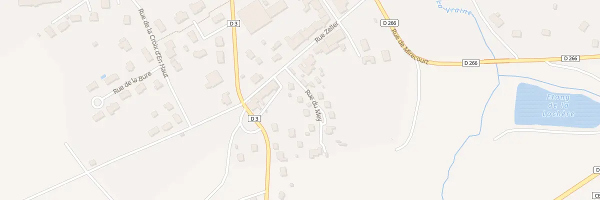 Plan du 4 Rue Du Mey à Gironcourt-sur-Vraine