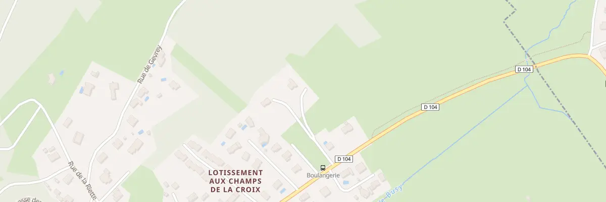 Plan du 89 Gr Grande Rue à Vorges-les-Pins