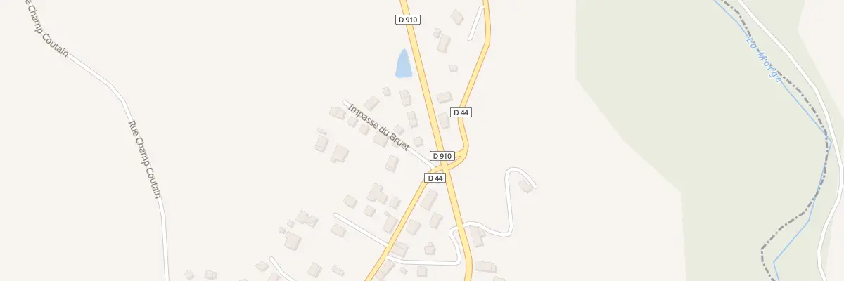 Plan du 38 Imp du Bruet à Versonnex