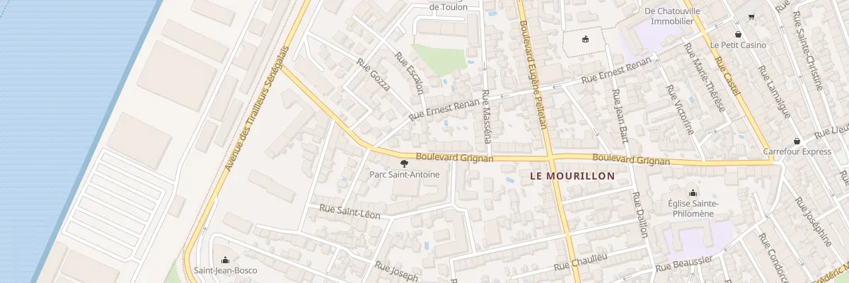 Plan du 442 Bd Grignan à Toulon