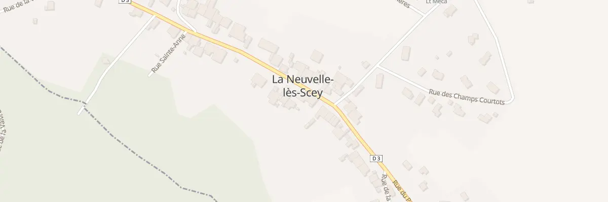 Plan du 31 Rue du Paradis à La Neuvelle-lès-Scey