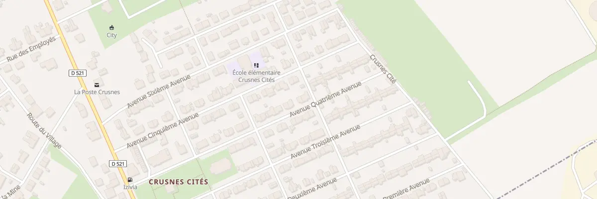 Plan du 35 Av Quatrième Avenue à Crusnes