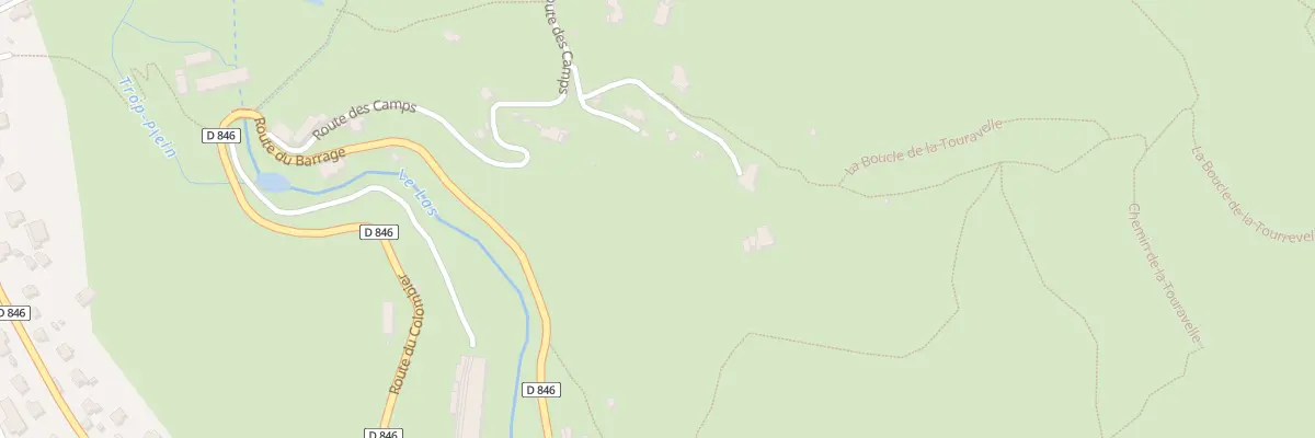 Plan du 279 Che des Camps au Revest-les-Eaux