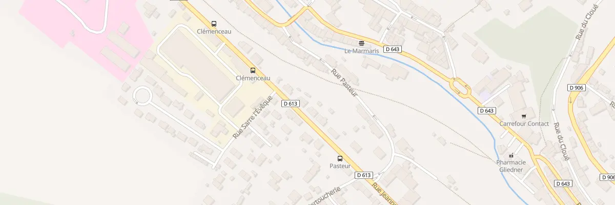 Plan du 25 Av Clémenceau à Val de Briey