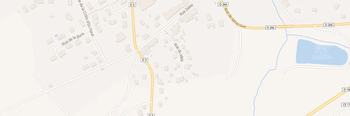 Plan du 6 Rue Du Mey à Gironcourt-sur-Vraine