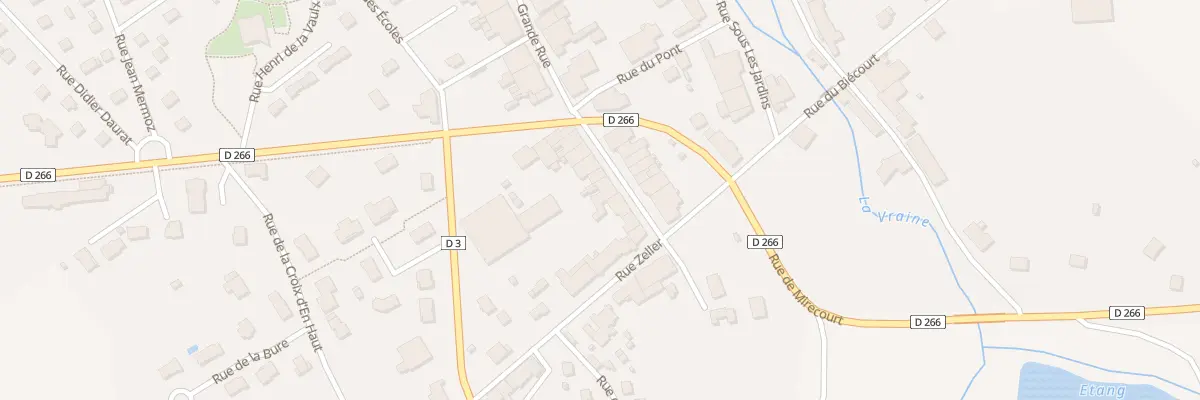 Plan du 42 Gr Grande Rue à Gironcourt-sur-Vraine