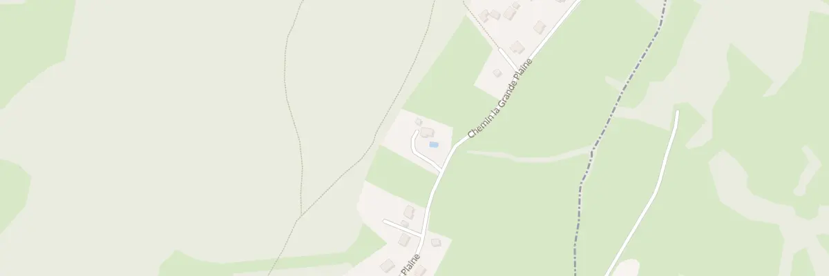 Plan du 7 Che La Grande Plaine à Cessey