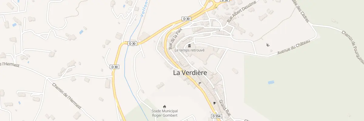 Plan du 5125A Rue Baudisson à La Verdière