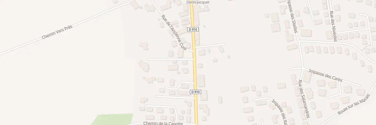 Plan du 1045 Rte de Geneve à Vallières-sur-Fier
