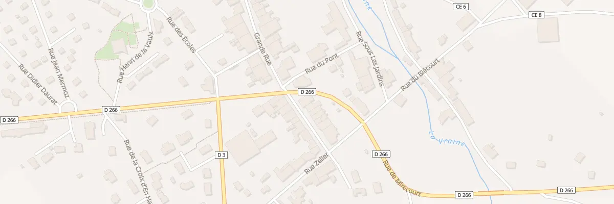Plan du 37 Gr Grande Rue à Gironcourt-sur-Vraine