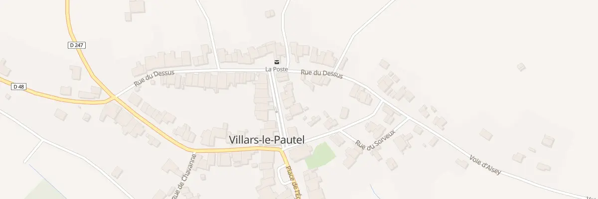 Plan du 7 Rue de l’Eglise à Villars-le-Pautel
