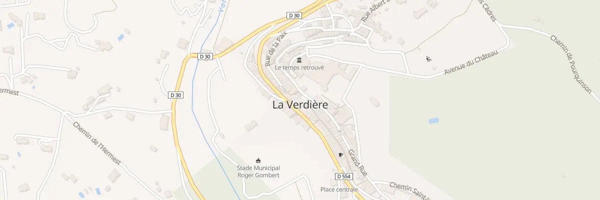 Plan du 5086 Vc La Place à La Verdière