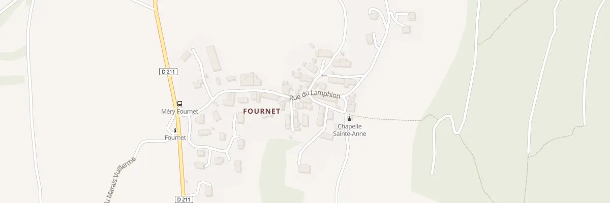 Plan du 224 Rue du Lamphion à Méry