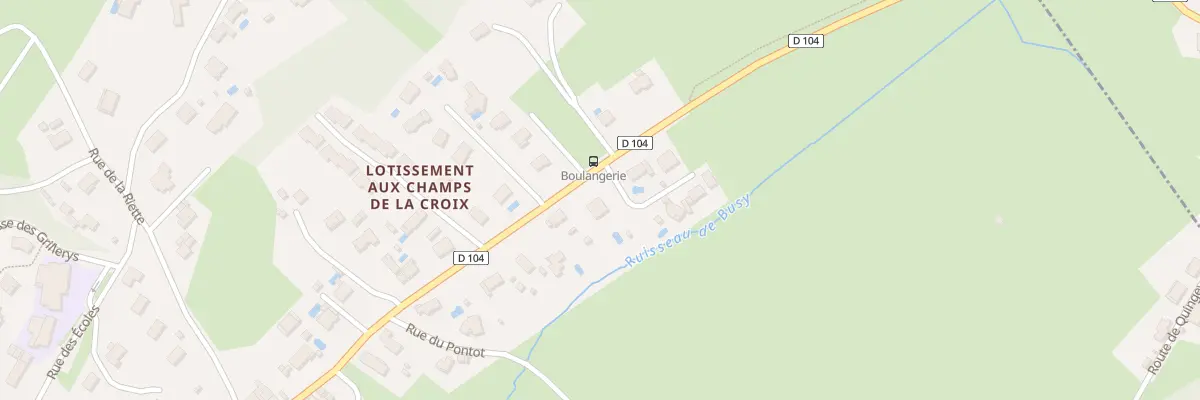 Plan du 52 Gr Grande Rue à Vorges-les-Pins