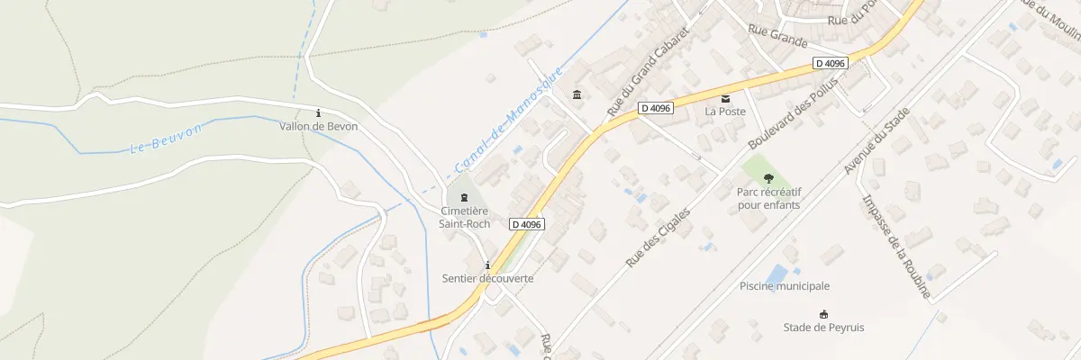 Plan du 72 Av Saint-Roch à Peyruis