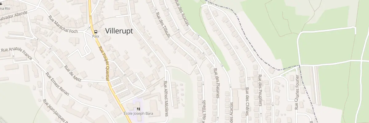 Plan du 27 Rue des Tilleuls à Villerupt