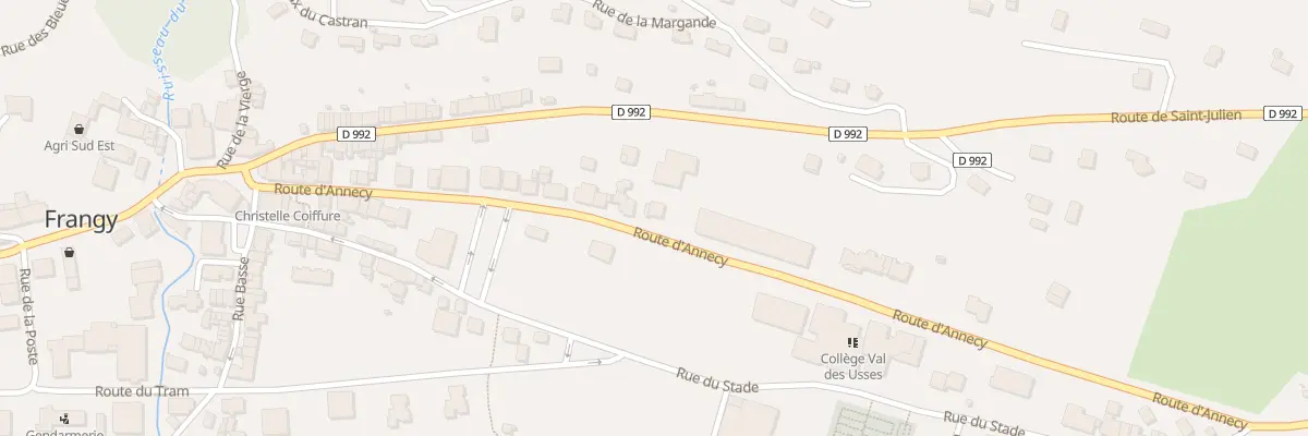 Plan du 267 Rte d’Annecy à Frangy