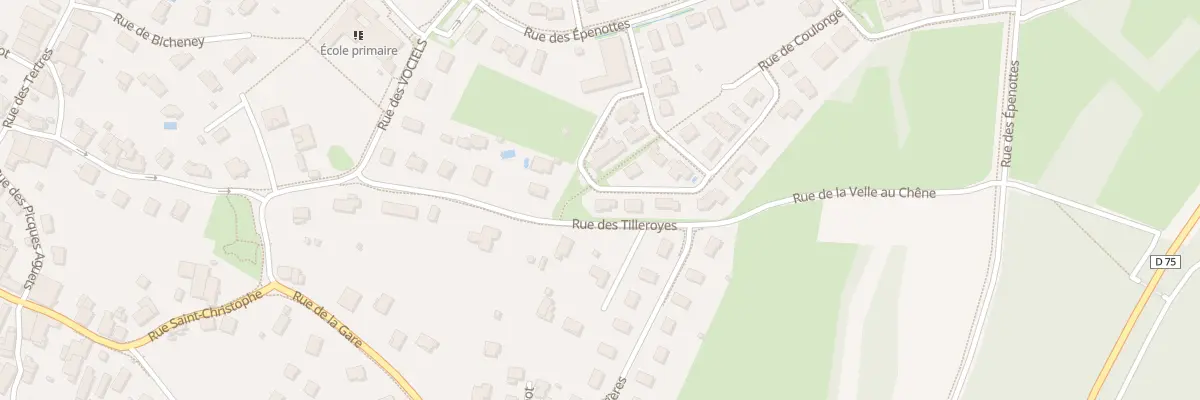 Plan du 8 Rue de Lavaux à Serre-les-Sapins