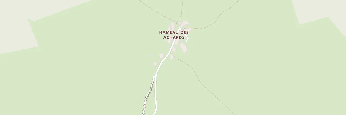 Plan du 5056 Hameau des Achards aux Côtes-de-Corps
