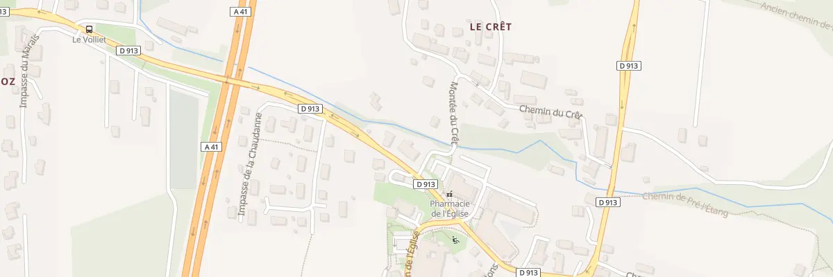 Plan du 35 Mte du Crêt à Mouxy