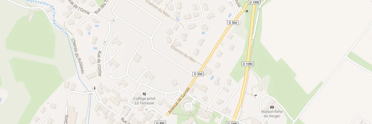 Plan du 4 Rue de la Source des Combettes à La Terrasse