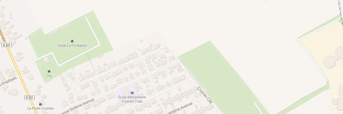 Plan du 20 Rue de la Dame Blanche à Crusnes