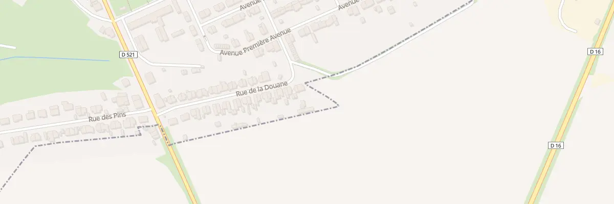 Plan du 56 Rue de la Douane à Crusnes