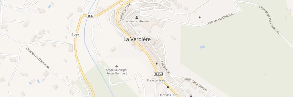 Plan du 5120 Sous Ville à La Verdière