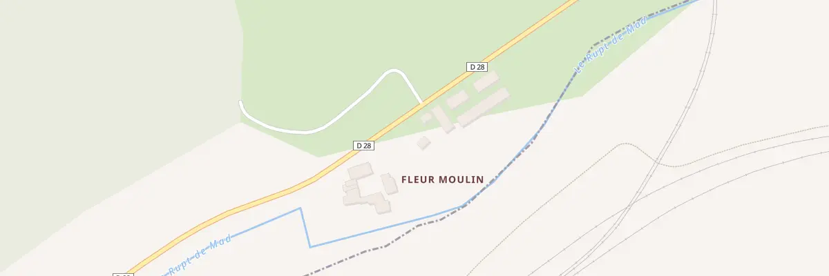Plan du 1 Fleur Moulin à Waville