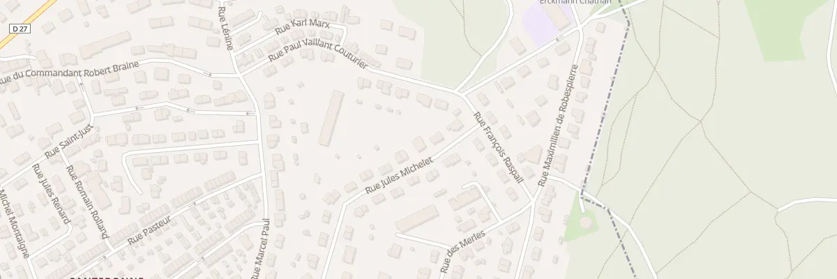 Plan du 37 Rue Jules Michelet à Villerupt