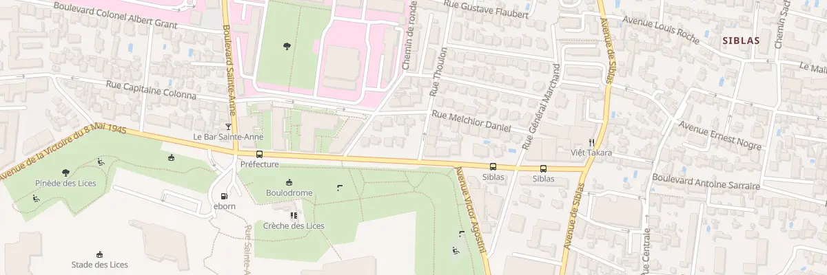 Plan du 6 Rue Camille Chaigneau à Toulon