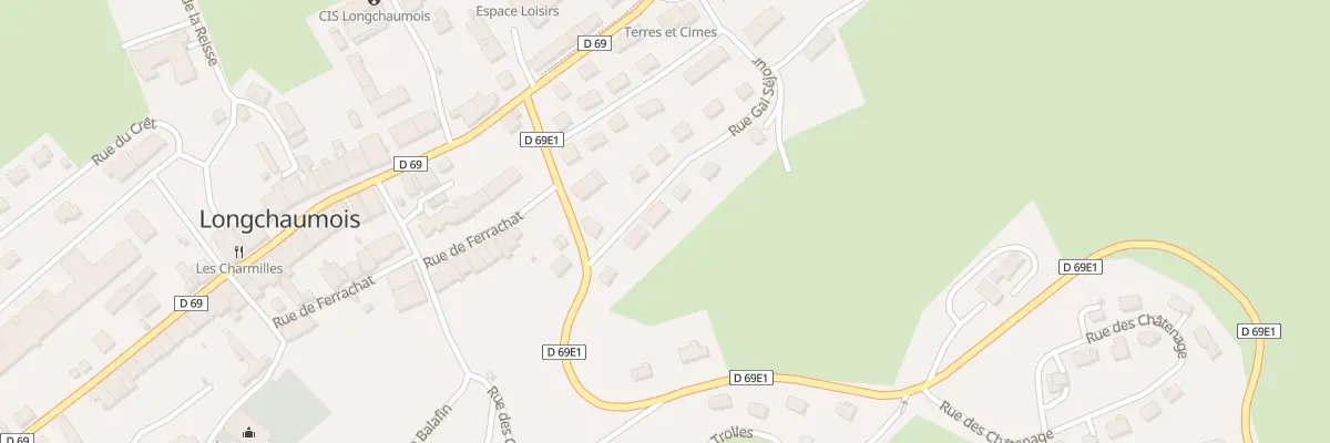 Plan du 19 Rue Gai Sejour à Longchaumois