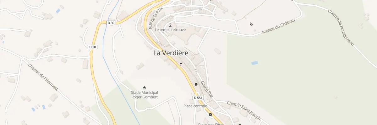 Plan du 5097 Grand-rue à La Verdière