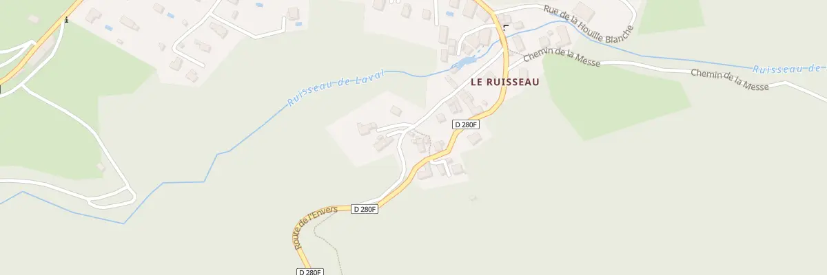 Plan du 153 Che du Ruisseau à Laval-en-Belledonne