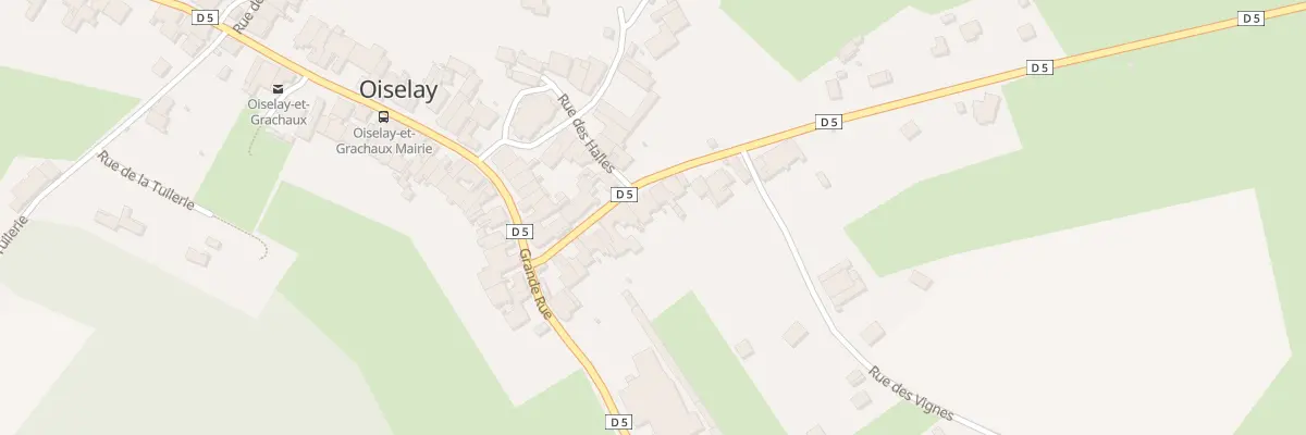 Plan du 12 Rte de Rioz à Oiselay-et-Grachaux