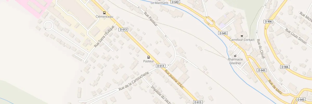 Plan du 37 Av Clémenceau à Val de Briey