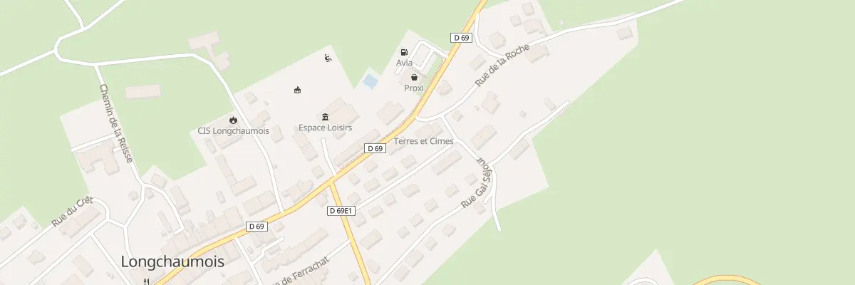 Plan du 82 Grande Rue à Longchaumois