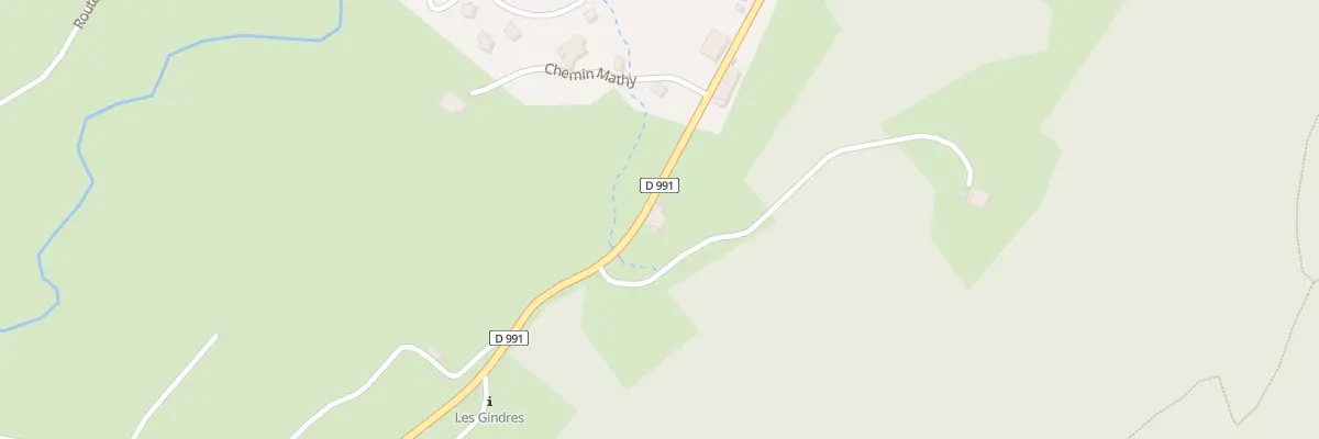 Plan du 5040 Sur les Crozats à Lélex