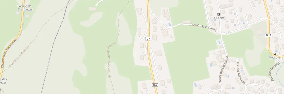 Plan du 1314 Rte de Chanaz à Barberaz