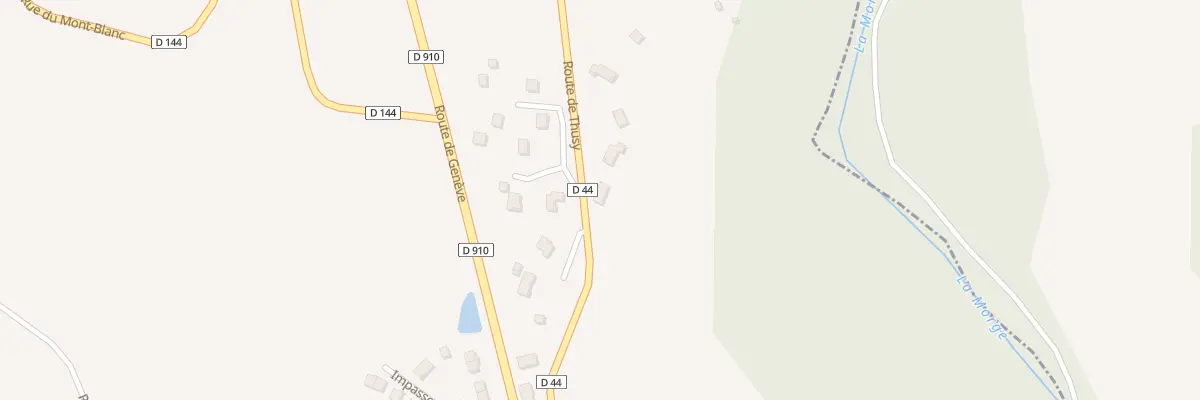 Plan du 230 Rte de Thusy à Versonnex