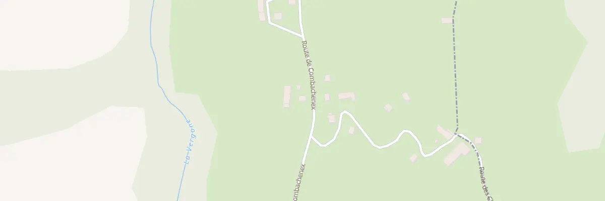 Plan du 2291 Rte de Combachenex à Massingy