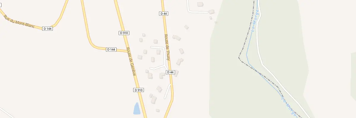 Plan du 270 Rte de Thusy à Versonnex
