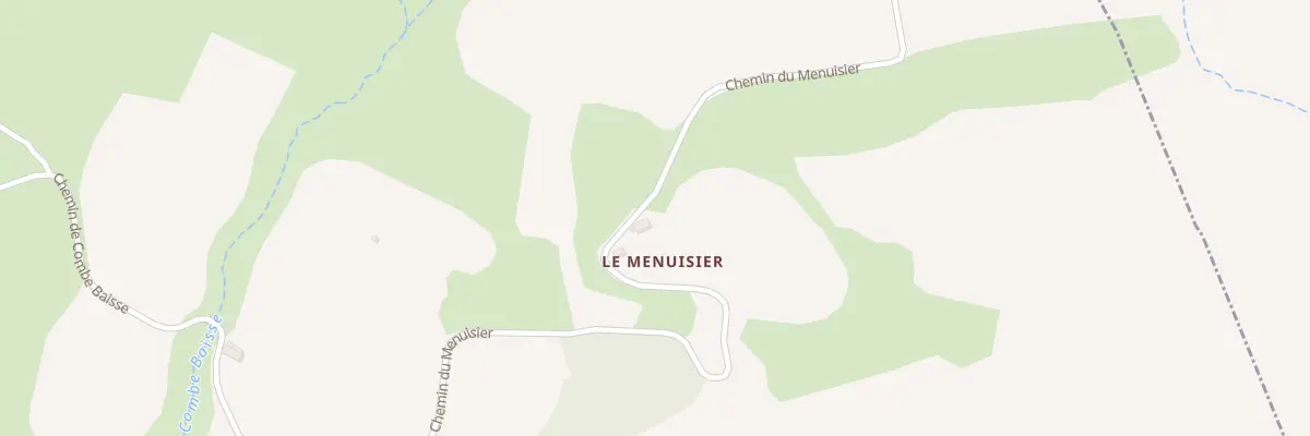 Plan du 5089 Le Menuisier à Barcillonnette