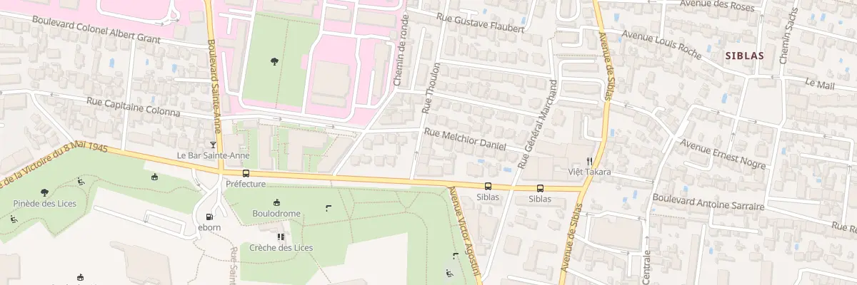 Plan du 48 Rue Thoulon à Toulon