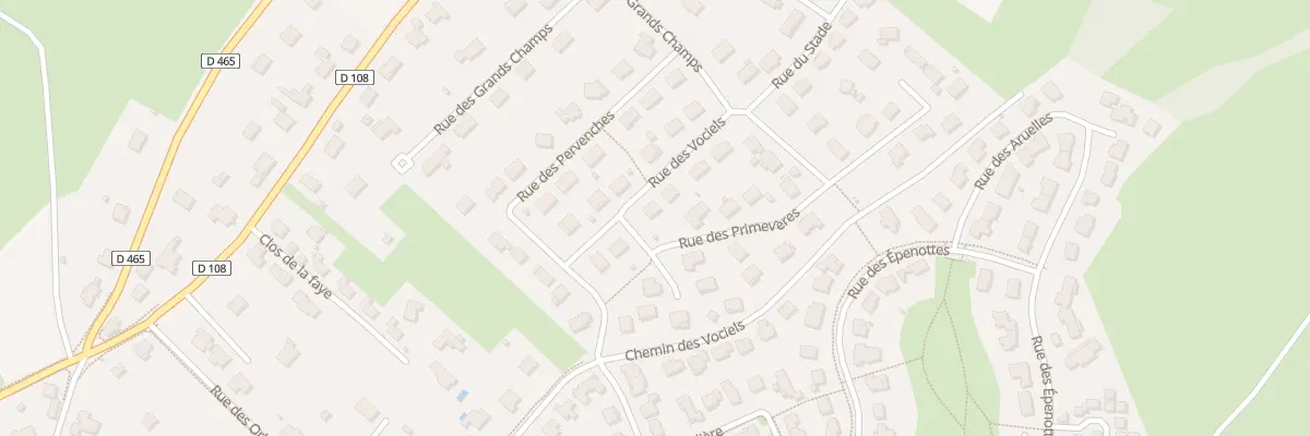 Plan du 7 Rue des Vociels à Serre-les-Sapins