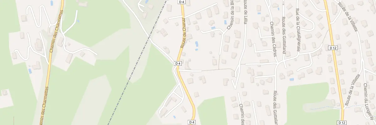 Plan du 885 Rte de Chanaz à Barberaz