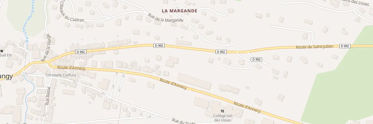 Plan du 275 Rte d’Annecy à Frangy