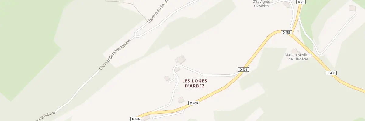 Plan du 5278 Les Loges d’Arbez à Septmoncel les Molunes
